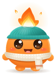 Toasty con un berretto di lana