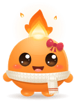 Toasty con un fiocco rosso