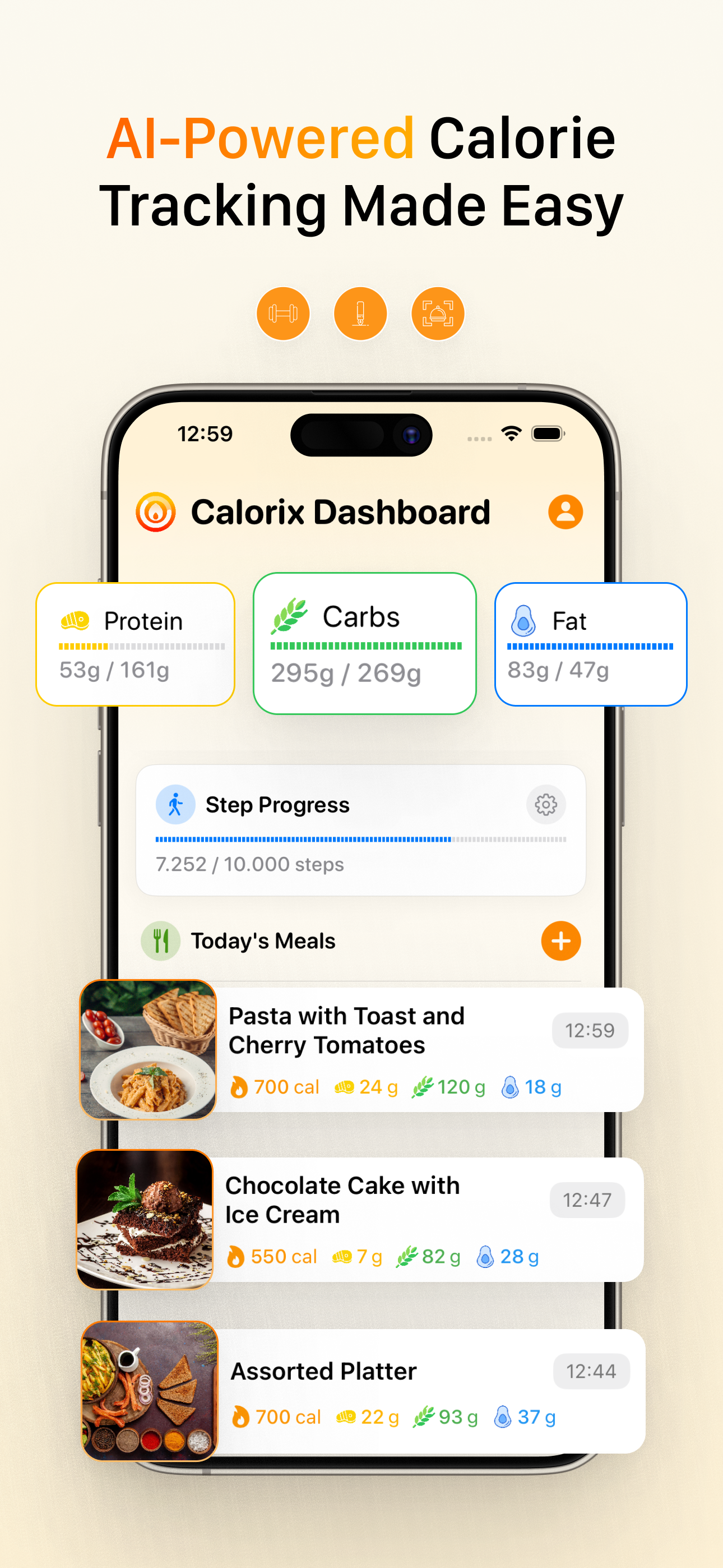 Calorix Food Recognition